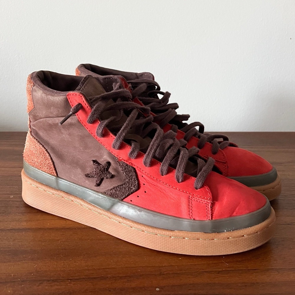 Converse Pro Leather 2000s Pack Bison Sneaker S Women's‎ Size 11 Suede Scarlett